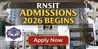 RNSIT Admissions 2026 Begins @rnsit.ac.in; Apply Now